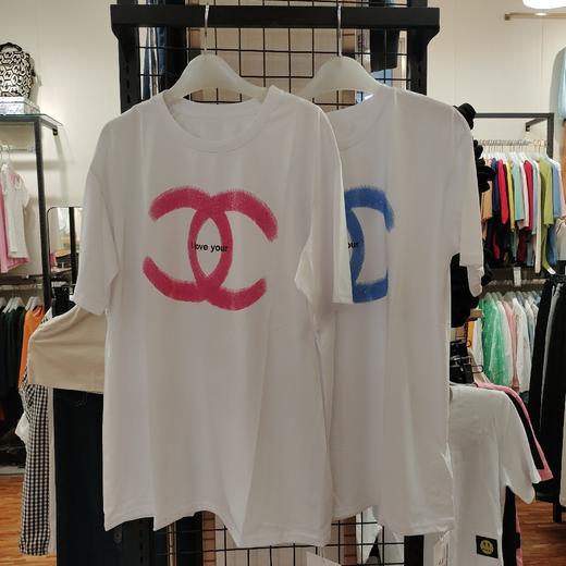 女长款香奈儿短T8707 商品图0