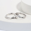 【相守对戒】Fanci范琦银饰对戒925银男女款对戒活口对戒刻字情侣生日礼物 商品缩略图2