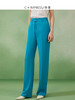 西嘉C+IMPRESS/西嘉BV蓝高腰垂感高Ji防透休闲宽松阔腿裤KZ2202004 商品缩略图1