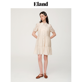 ELAND衣恋清新气质初恋温柔感连衣裙EEOWC25H3M