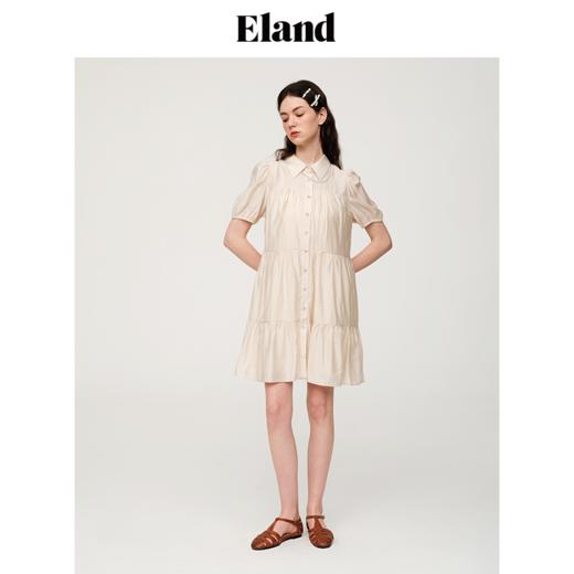 ELAND衣恋清新气质初恋温柔感连衣裙EEOWC25H3M 商品图0