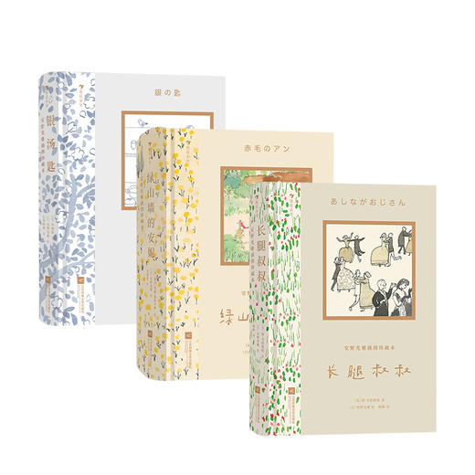安野光雅插图珍藏本 银汤匙+绿山墙的安妮+长腿叔叔 单本/套装三册 自我成长亲情友情儿童文学经典 商品图0