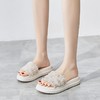 凉拖鞋女2022夏季新款休闲百搭平底外穿拖鞋仙女风时尚珍珠气质女鞋 商品缩略图1