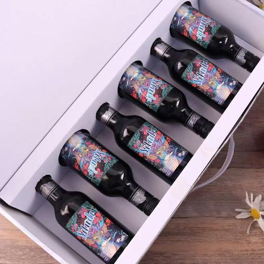 【女士晚安酒】187ml小*6支手提礼盒装  干红葡萄酒-W仓 商品图2