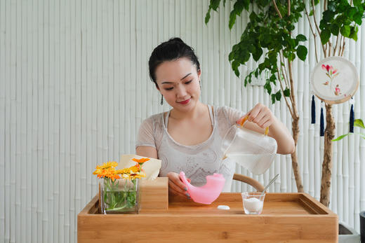 蕙兰瑜伽 蕙兰净鼻壶（便携装）洗鼻器 蓝色、粉色 商品图1