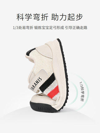 泰兰尼斯网布运动鞋夏2022新款儿童休闲透气男女童鞋婴儿宝宝鞋子 商品图2