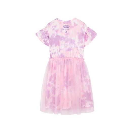 小斯凯奇【海绵宝宝联名】女童连衣裙夏季新款裙子扎染纱裙L222G059 商品图1