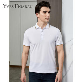 YvesFigarau伊夫·费嘉罗夏季新款舒适透气休闲短袖T恤930862