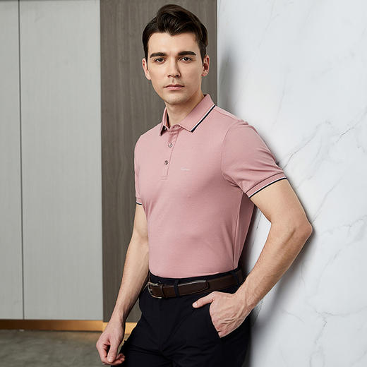 YvesFigarau伊夫·费嘉罗夏季新款舒适透气休闲短袖T恤930869 商品图1