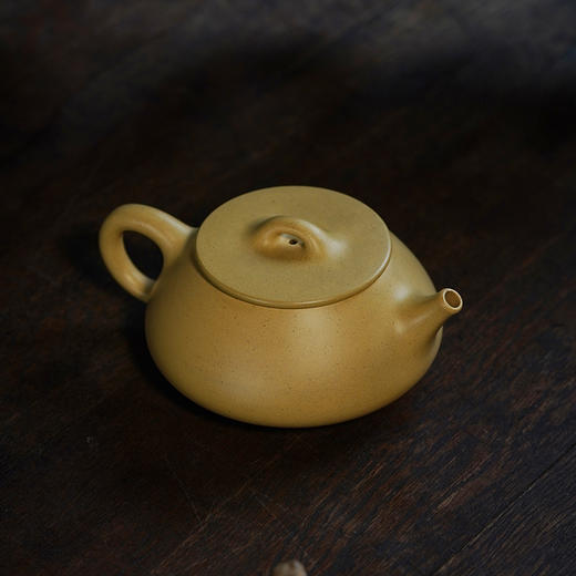 龙德堂陶艺 汤宣武《令瓢·冬至》原矿枇杷黄段泥 290 cc 商品图2