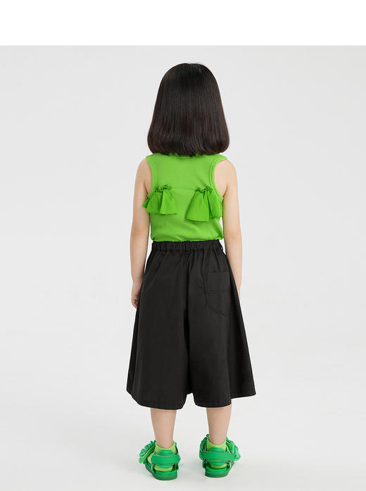 江南布衣童    男女童绵密滑爽阔腿裤 1M5E30460 商品图3