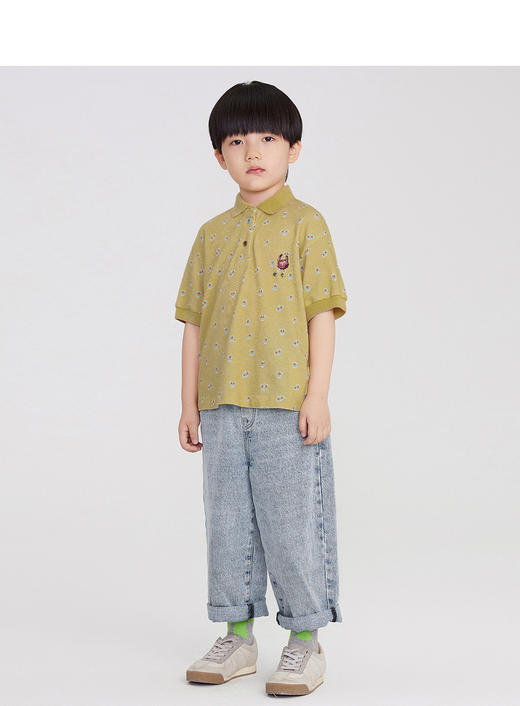 江南布衣童  22年夏季新品polo衫  1M5102020 商品图6