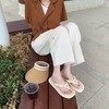 【看得见的柔软】人字拖鞋女外出高颜值夏季网红ins防滑软底凉拖鞋平底夹脚沙滩鞋 商品缩略图4