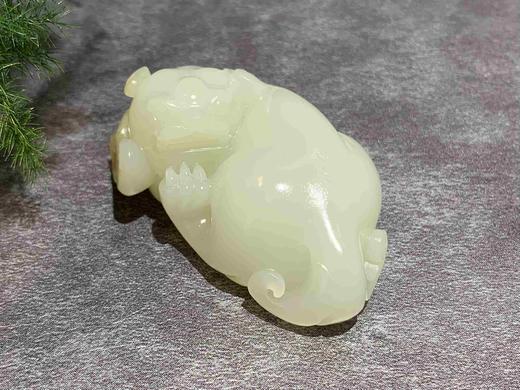 【御珠宫坊】白玉子料貔貅挂件 商品图5