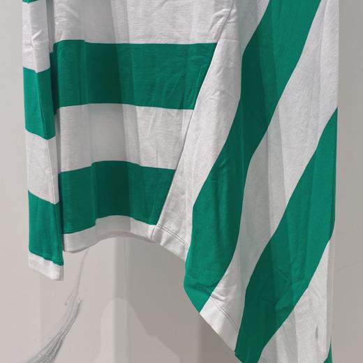 ck Calvin Klein 女士不规则条纹圆领长裙 商品图2