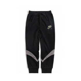 耐克-童衣类（秋）E1小童针织裤正黑色