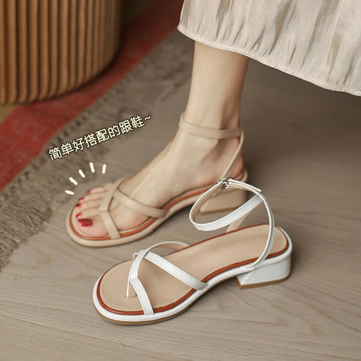 REREJOY 小众百搭高颜值休闲度假风凉鞋QC6353，QC6354，QC6357（年后72小时发货） 商品图9