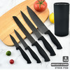 【日用百货】厨房套刀6件套 橡塑手柄不锈钢面包刀水果刀礼品盒装 刀具套装 商品缩略图1