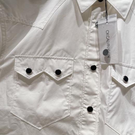 ck Calvin Klein 男士小尖领钉扣衬衫 商品图1