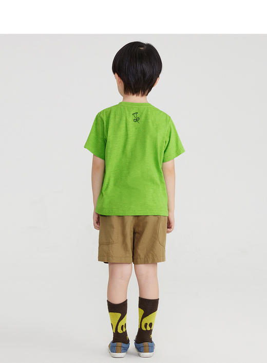 江南布衣童  22年夏季新款儿童男女童极简宽松短裤 1M5E02250 商品图7