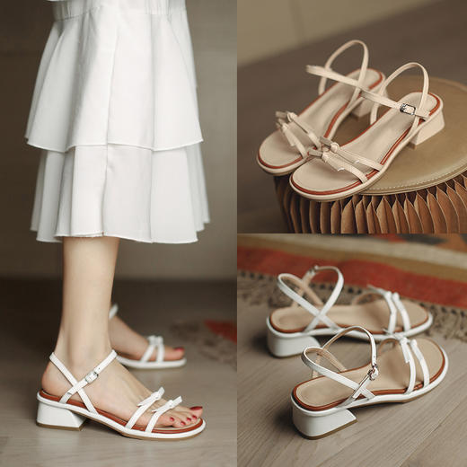 REREJOY 小众百搭高颜值休闲度假风凉鞋QC6353，QC6354，QC6357（年后72小时发货） 商品图4