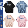  预售|NASA&GISS 字母印花T恤8009   建议买大一码 .潮快闪[福利品] 商品缩略图2