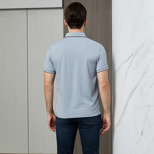 YvesFigarau伊夫·费嘉罗夏季新款舒适透气休闲短袖T恤930863 商品图4