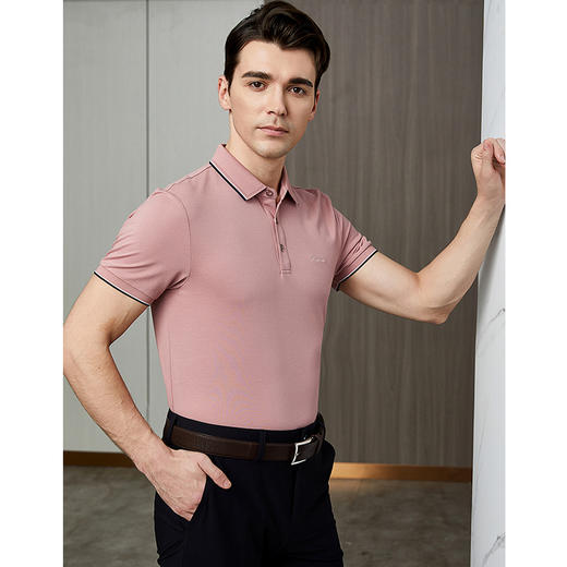 YvesFigarau伊夫·费嘉罗夏季新款舒适透气休闲短袖T恤930869 商品图2