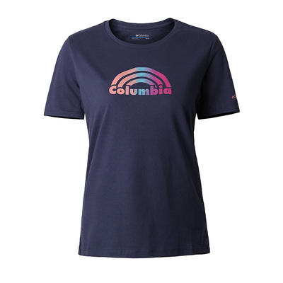 哥伦比亚女式休闲印花短袖T恤AR7412 商品图0