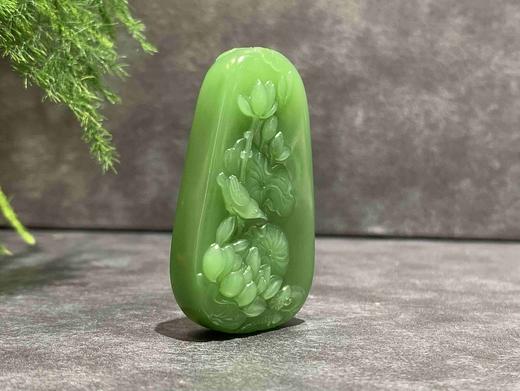 【御珠宫坊·传承系列】碧玉花鸟牌 商品图3