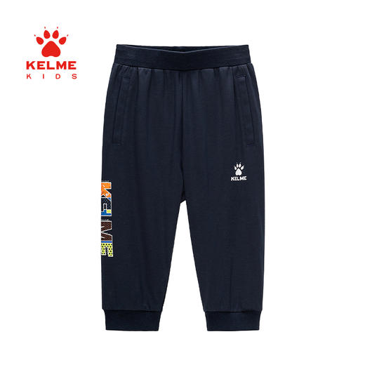  KIDS卡尔美童装男童纯棉七分裤夏季儿童薄款足球运动裤 商品图4