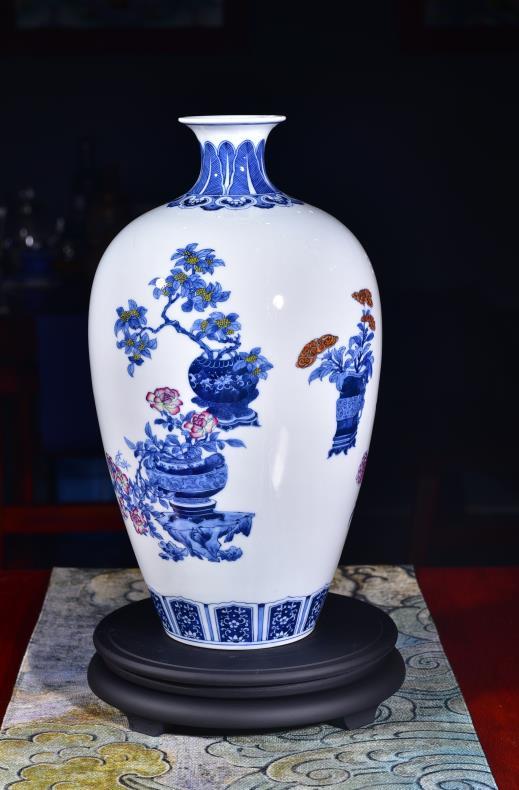 博古图梅瓶 商品图0