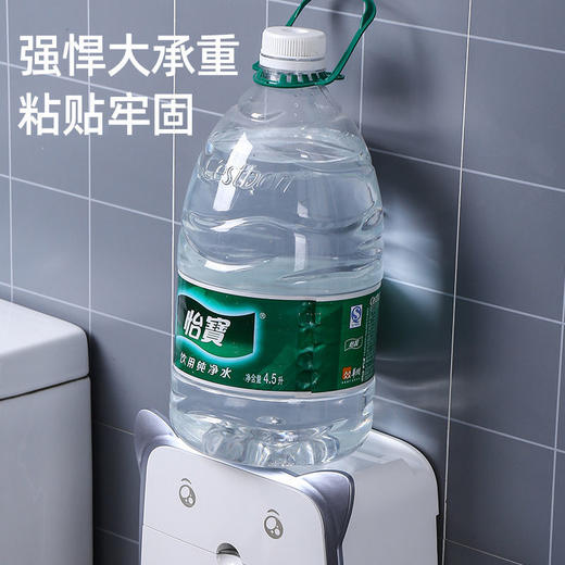 卫生间纸巾盒壁挂式免打孔置物架厕所抽纸盒浴室卫生间收纳神器网七夕情人节 商品图6