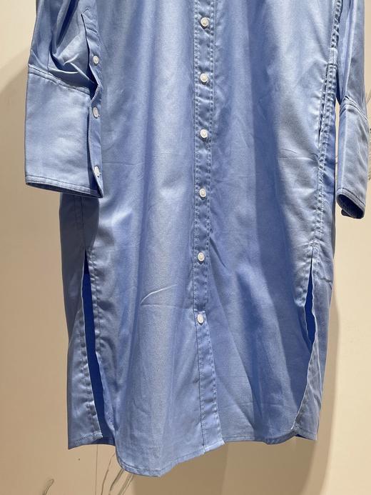 ck Calvin Klein 女士尖领衬衫长裙 商品图2