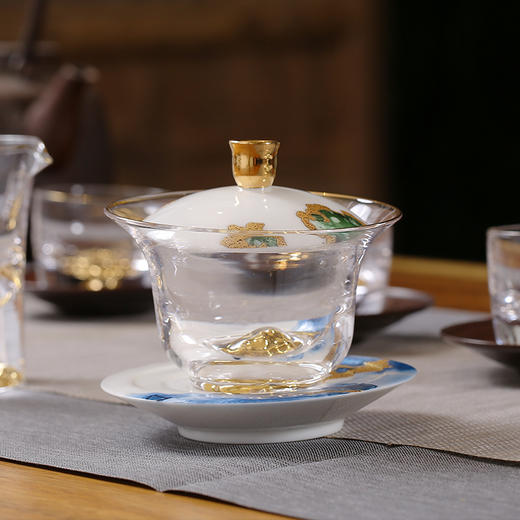 蓝色幻影盖碗 商品图2