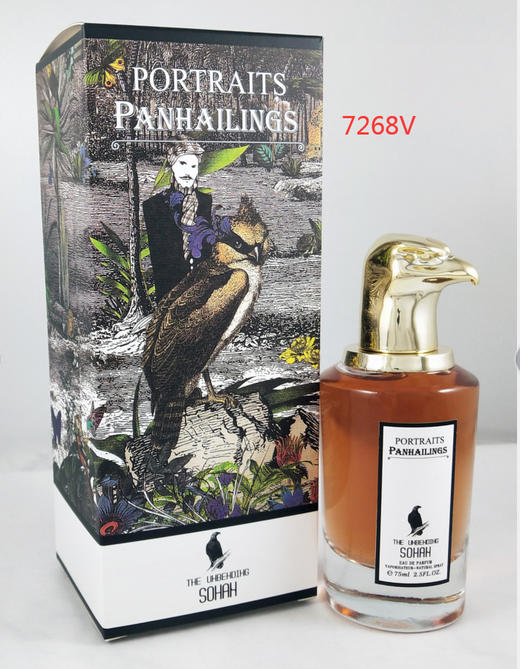 跨境兽首狐狸麋鹿动物香水乔治勋爵的悲剧玫瑰清新自然持久淡香水 商品图7