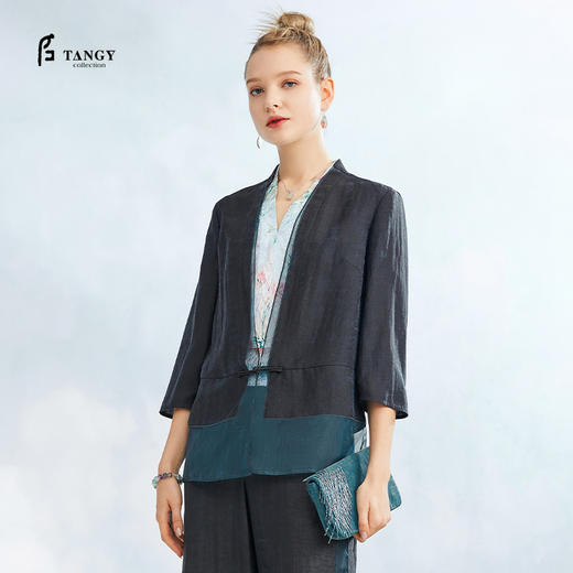 TANGY Collection2022年夏季莨绸上衣 商品图0
