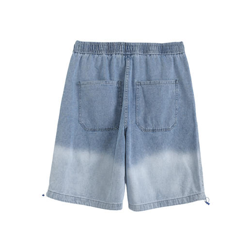 【断码清仓】HX 夏季水洗牛仔五分裤C207220003101短裤 商品图4