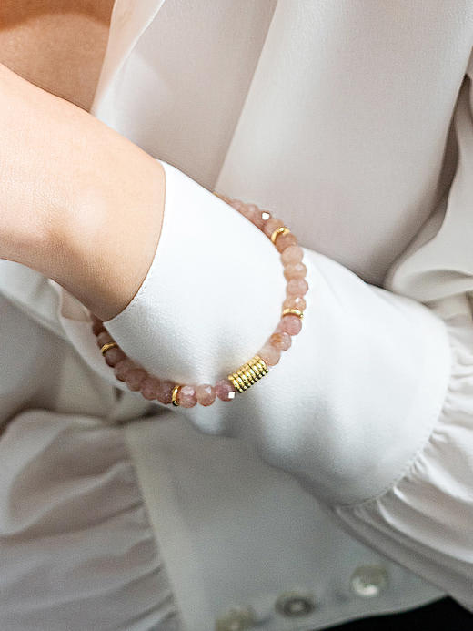 CAPSULE | Wild Bracelet Strawberry quartz [ 草莓晶手链 粉色 ] 商品图0