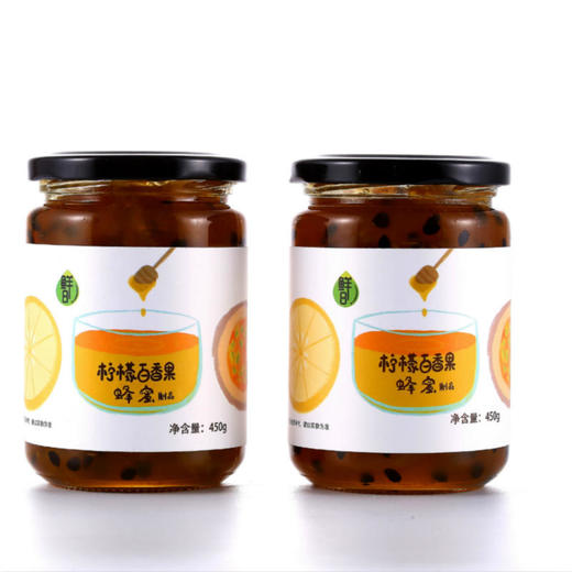 鲜8-柠檬百香果蜂蜜 商品图0