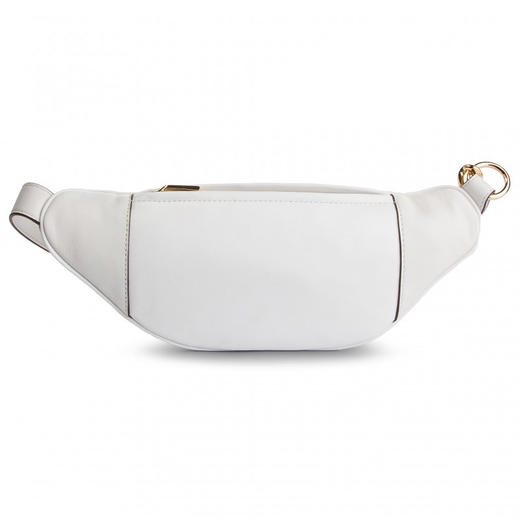 MICHAEL KORS 迈克 科尔斯 男士金属字母皮质腰包 白色 30H8GKSN6L OPTIC WHITE 商品图2
