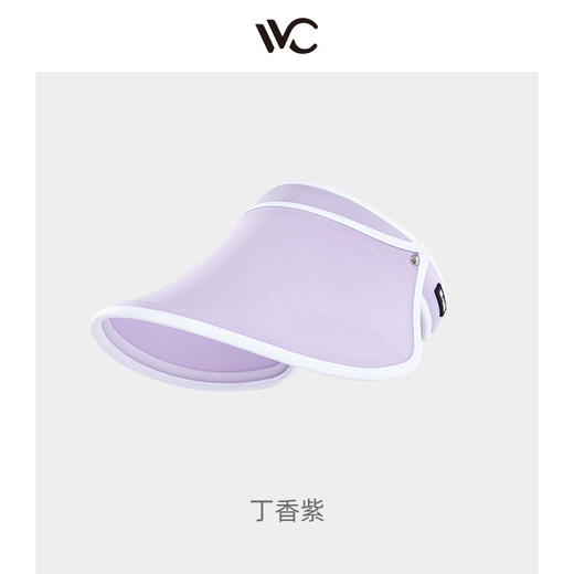 VVC防晒帽女空顶防紫外线全脸遮阳帽太阳帽子运动夏季骑车大帽檐 商品图2