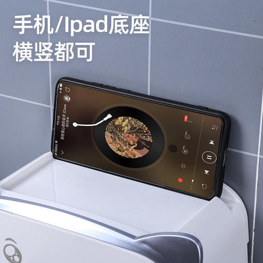 卫生间纸巾盒壁挂式免打孔置物架厕所抽纸盒浴室卫生间收纳神器网七夕情人节 商品图5