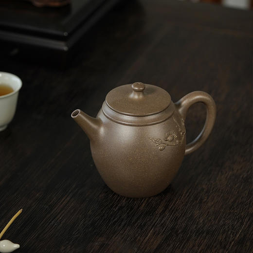 龙德堂陶艺 汤宣武《十二月花神·桃李成蹊（三月花桃花）》原矿青段 310 cc 商品图2