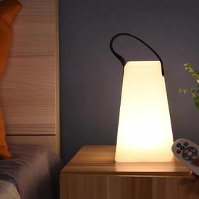 新款卧室床头小台灯简约ins温馨氛围usb遥控开关手提小夜灯