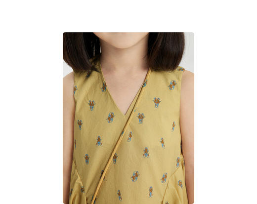 江南布衣童  夏季新款女童神奇动植物图案连衣裙   1M5G00300 商品图2