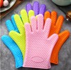 硅胶五指手套1入 【单只装】厨房防烫隔热手套  烘焙隔热手套 多色可选 商品缩略图0