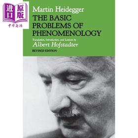 【中商原版】现象学的基础问题 海德格尔 The Basic Problems of Phenomenology Martin Heidegger 英文原版