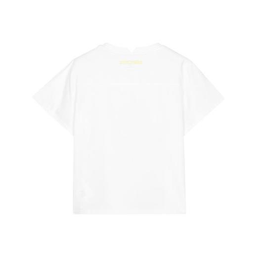 小斯凯奇童装2022夏季新款中大童花朵上衣女童针织短袖T恤L222G022 商品图5