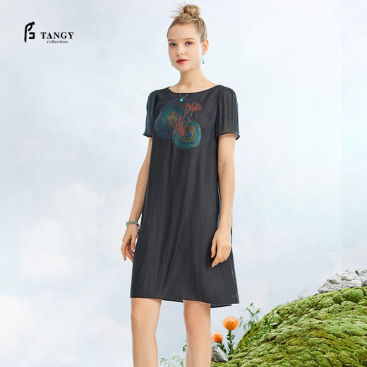 TANGY Collection2022年夏季莨绸连衣裙 商品图0